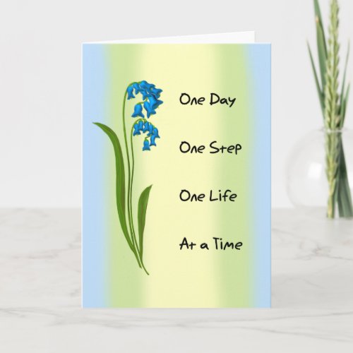 One Day  One Step Card