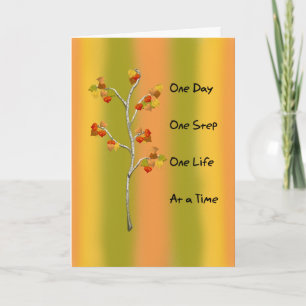 One Day One Step Card
