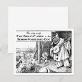 One Day Only: Evil Banjo Clown (Front/Back)