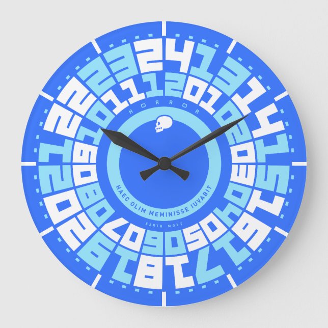 One Day, This Will Be Pleasing to Remember Large Clock (Front)
