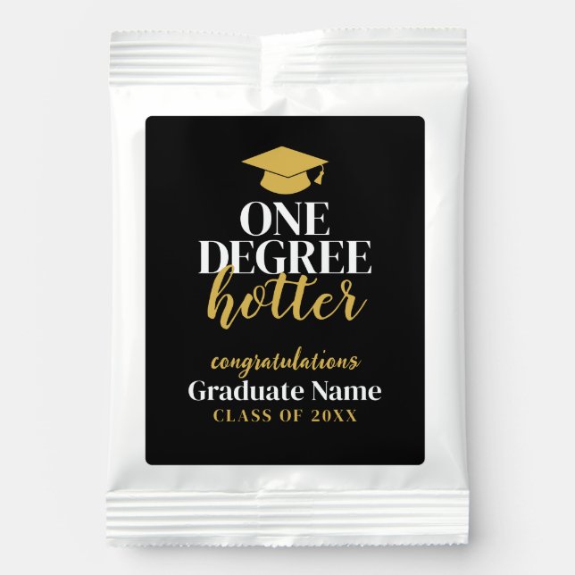 One Degree Hotter - Black Gold - Graduation Margarita Drink Mix (Front)