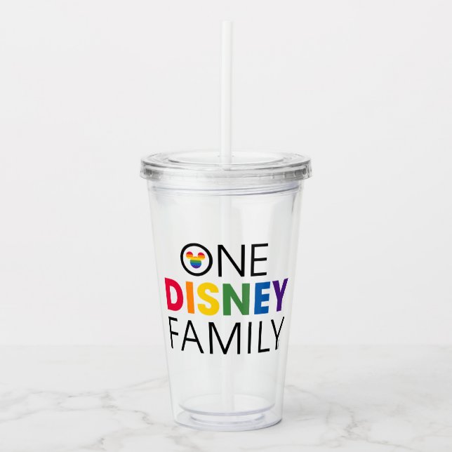 One Disney Family Acrylic Tumbler (Front)