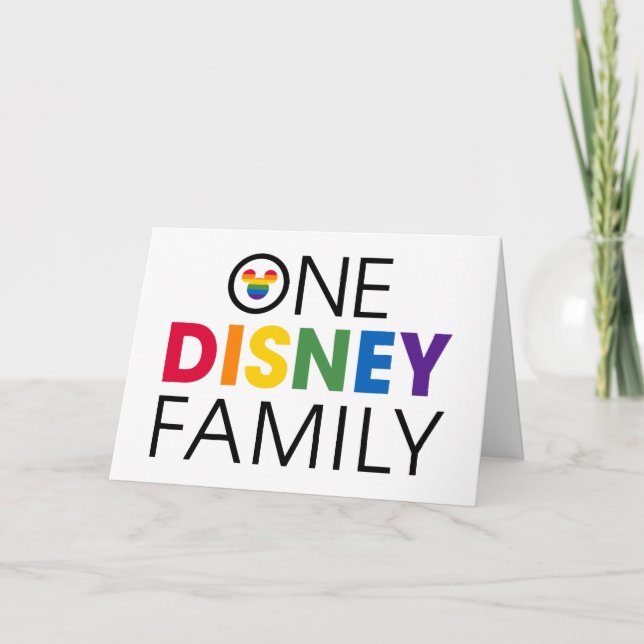 One Disney Family Card (Front)