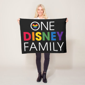 One Disney Family Fleece Blanket