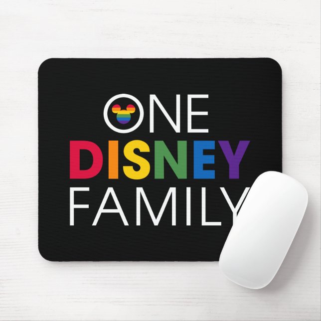One Disney Family Mouse Pad (With Mouse)