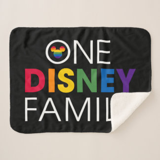 One Disney Family Sherpa Blanket
