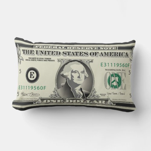 One Dollar American MoJo Pillow