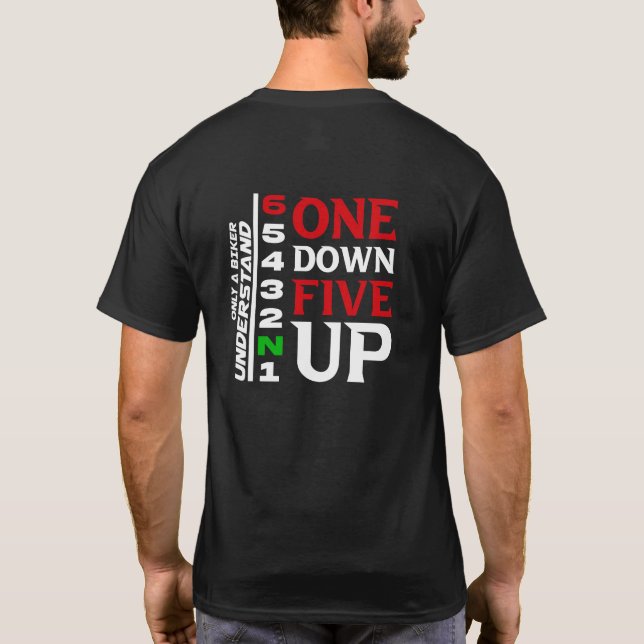ONE DOWN FIVE UP T-Shirt (Back)