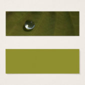 one drop bookmark (Front & Back)