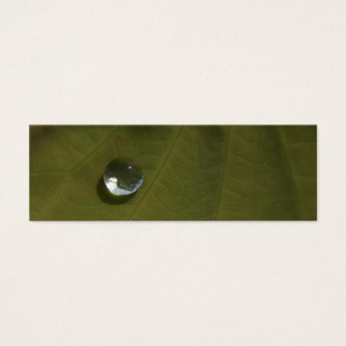 one drop bookmark business card templates