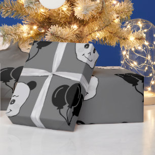 One dudu smile face  wrapping paper