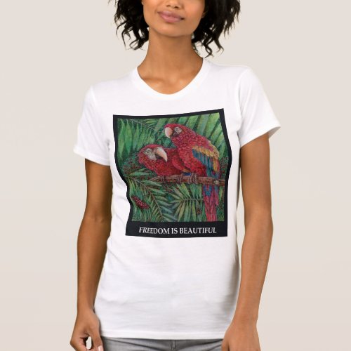 One Earth Conservation Womens T_shirt