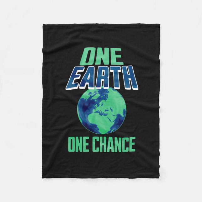 One Earth  Fleece Blanket (Front)