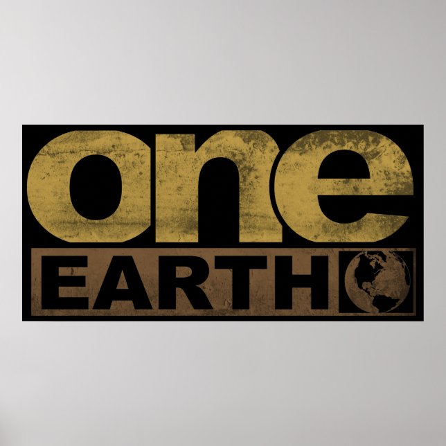 One Earth Poster (Front)