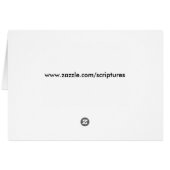 ONE Ephesians 4:4-6 BIBLE SCRIPTURE Cards (Back Horizontal)
