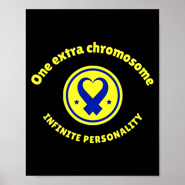One extra chromosome infinite personality downOne  Poster (Front)