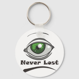 one eye keychain