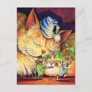 One Eye Open Postcard