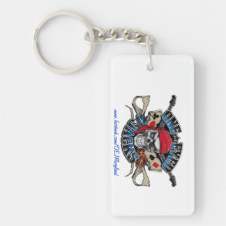 One Eyed Jacks Keyring (Rectangle)