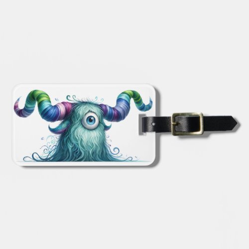 One_eyed Monster Luggage Tag