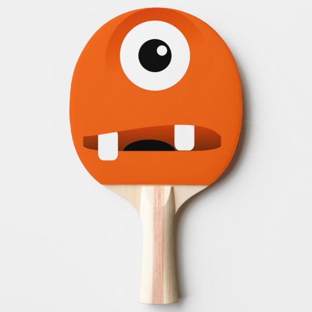 One-eyed Monster Ping-Pong Paddle (Front)