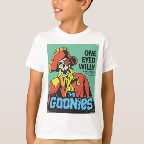 One_Eyed Willy Pirate Captain of The Inferno T_Shirt