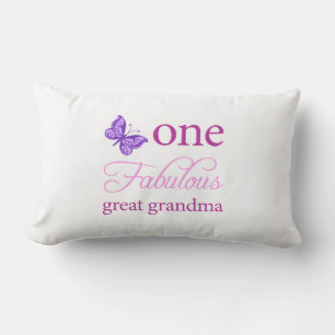 One Fabulous Great Grandma Lumbar Pillow