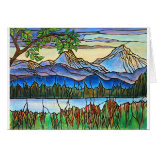 "One Fine Day" Stained Glass Landscape Art!