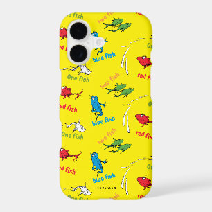 One Fish Two Fish Yellow Pattern iPhone 17 Case