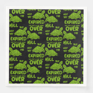 One Foot In The Grave  Paper Dinner Napkins