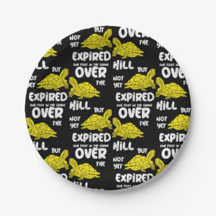 One Foot In The Grave Paper Plates