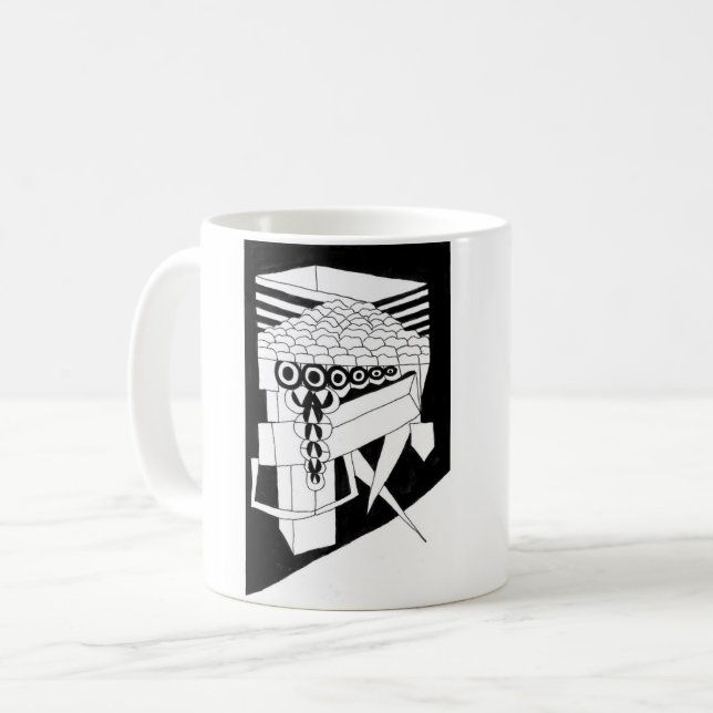One Foot Out Coffee Mug (Front Left)