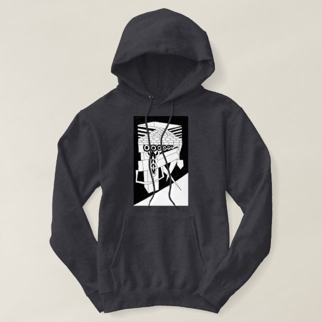 One Foot Out Hoodie (Design Front)