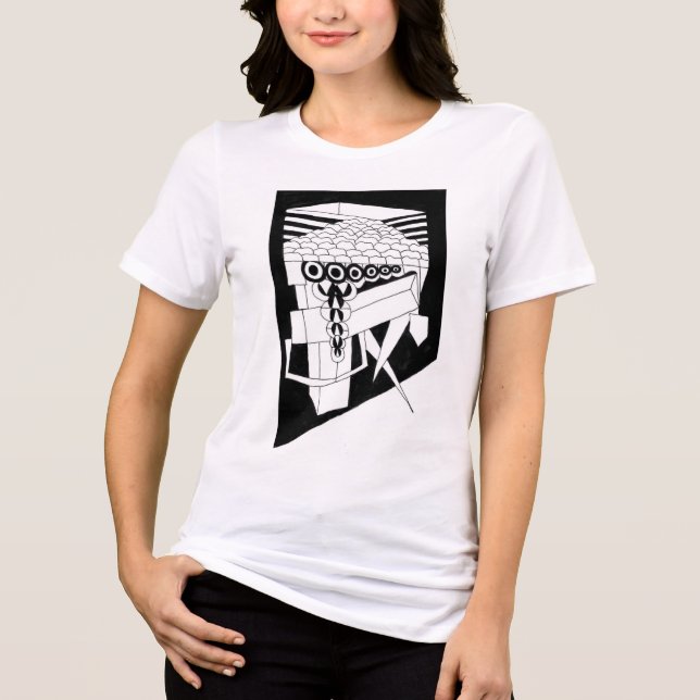 One Foot Out Tri-Blend Shirt (Front)