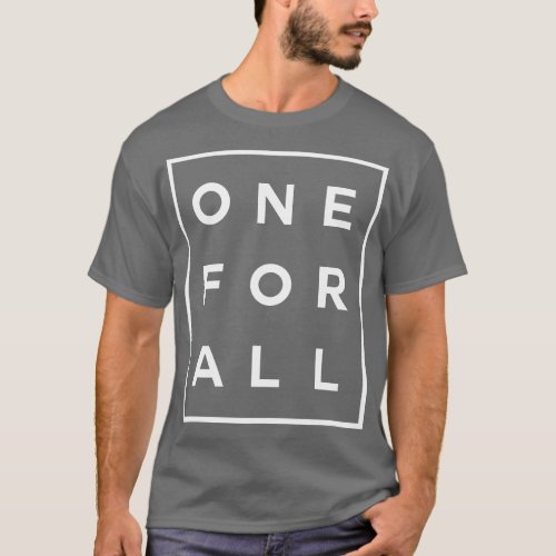 One For All Boxed White T_Shirt