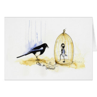 One for sorrow cards