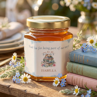 One For The Books Storybook First Birthday Honey Jar Favors