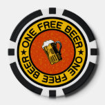 One Free Beer Custom Bar / Pub Drink Chips at Zazzle