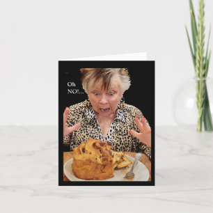 One GIANT Cinnamon Roll Card