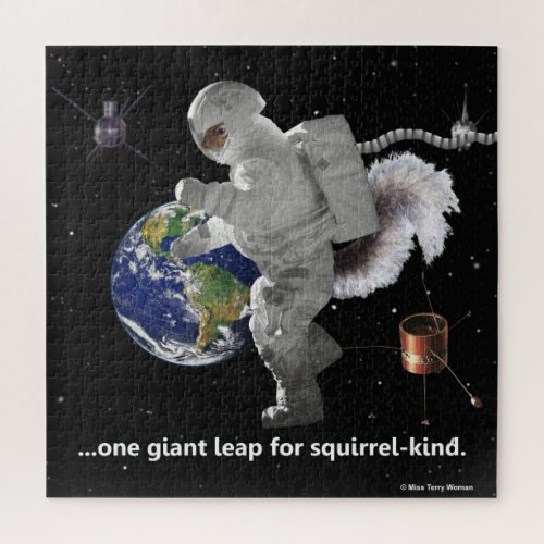 One giant leap for squirrel_kind jigsaw puzzle