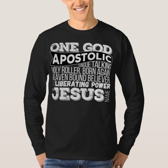 One God Apostolic Song T-Shirt (Front)