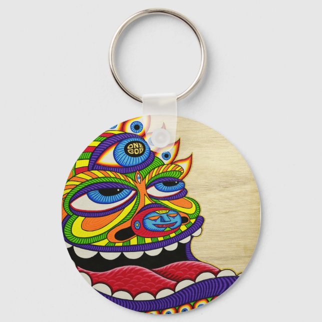 One God Keychain (Front)