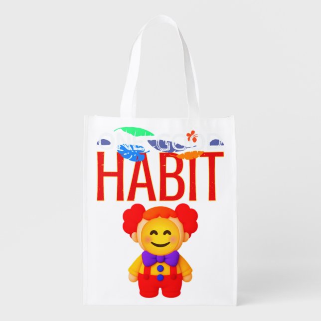 One Good Habit Grocery Bag (Front)