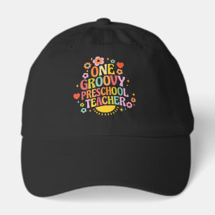 One groovy preschool teacher hat