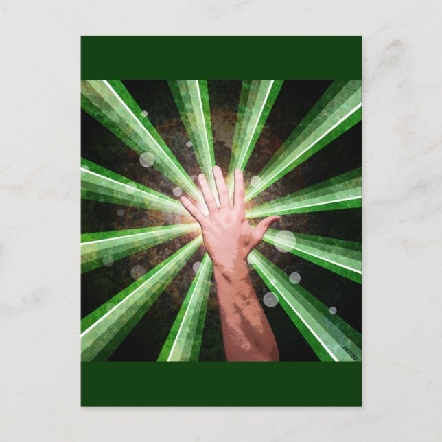 One Hand Postcard (Front)