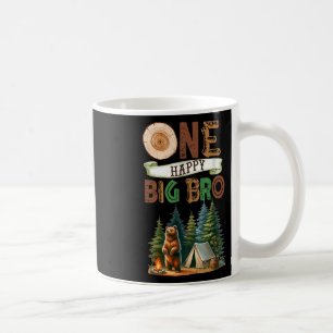 One Happy Big Bro Camper First Birthday Camping Be Coffee Mug