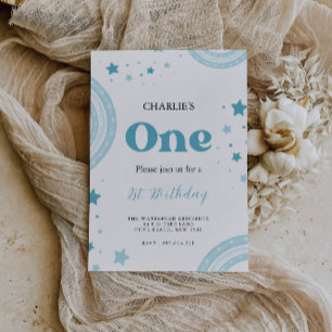 One Happy Birthday Onederful Invitation