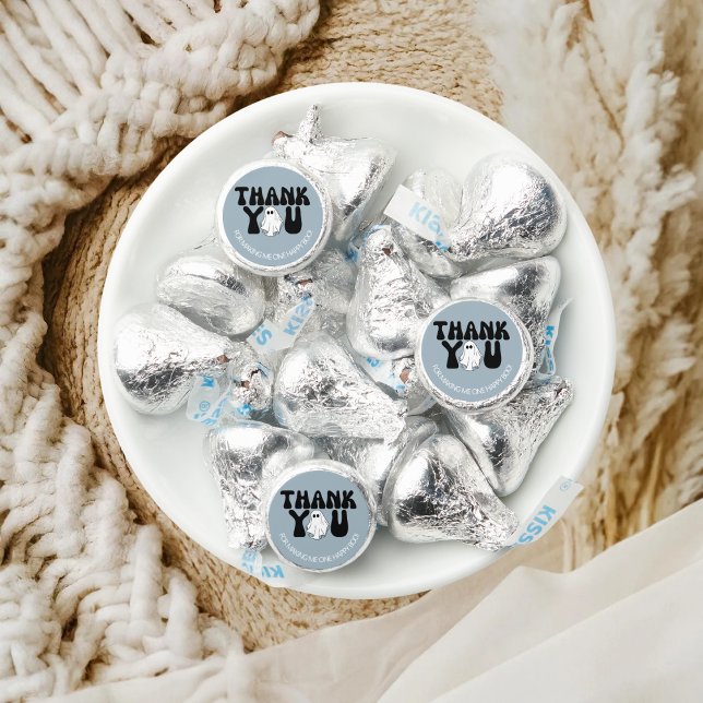 One Happy Boo Boy Retro 1st Birthday Party  Hershey®'s Kisses® (Creator Uploaded)