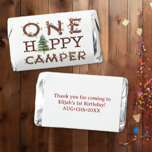 One Happy Camper 1st Birthday Hershey’s Miniatures Hershey's Miniatures