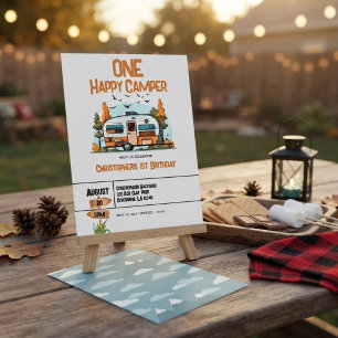 One Happy Camper Adventure 1st Birthday Party